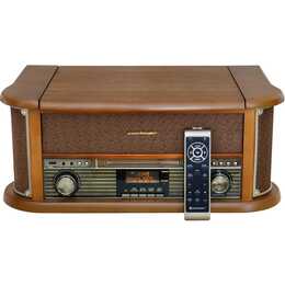 SOUNDMASTER NR566BR Plattenspieler (Braun)