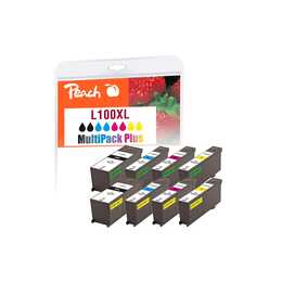 PEACH L100XL (Gelb, Schwarz, Magenta, Cyan, Multipack)