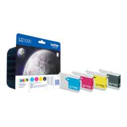 BROTHER LC1000 (Giallo, Nero, Magenta, Cyan, Multipack)