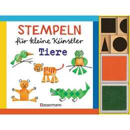 Stempeln für kleine Künstler - Tiere-Set