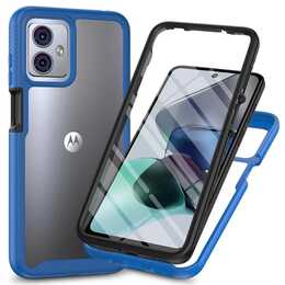 EG Backcover (Motorola Moto G14, Bleu foncé)