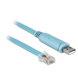 DELOCK Câble de connexion (USB Typ A, RJ-45, 3 m)