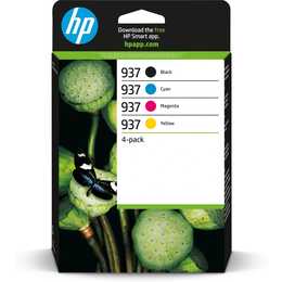 HP 937 CMYK (Giallo, Nero, Cyan, Magenta, Multipack)