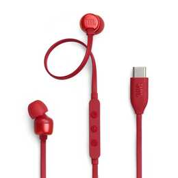 JBL BY HARMAN Tune 310C USB-C (Rosso)