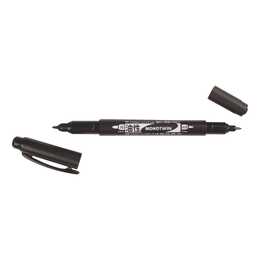 TOMBOW Marqueur créatif Mono Twin (Noir, 1 pièce)