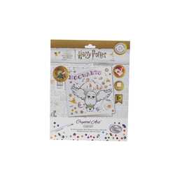 CRAFT BUDDY Crystal Art Card Hogwarts & Hedwig Pittura diamante (Incollare)