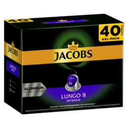 JACOBS Capsules de Café Lungo 8 Intenso (40 pièce)