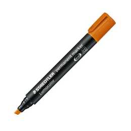 STAEDTLER Marqueur permanent Lumocolor 350 (Orange, 1 pièce)