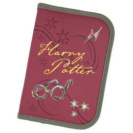 SCOOLI Etui Harry Potter (Gelb, Rotbraun)