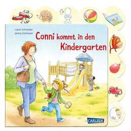 Conni-Pappbilderbuch: Conni kommt in den Kindergarten