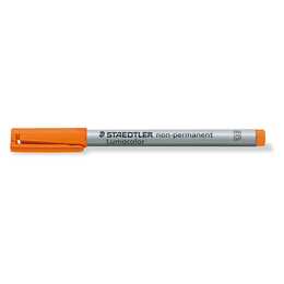 STAEDTLER Pennarello per lucidi Lumocolor 312 (Arancione, 1 pezzo)