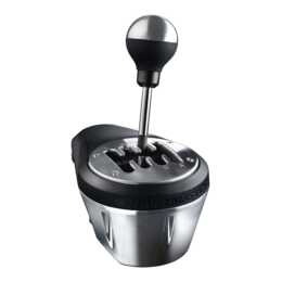 THRUSTMASTER TH8A Add-On Shifter  Levier de vitesse au plancher (Argent, Noir)