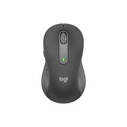 LOGITECH Signature M650 Maus (Kabellos, Office, Schwarz)