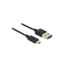 DELOCK Easy Cavo USB (USB Typ A, Micro USB Typ B, 2 m)