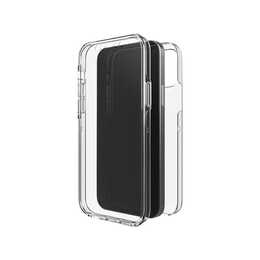 BLACK ROCK Set di protezione 360° Clear (iPhone 13 mini, Transparente)