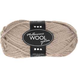 CREATIV COMPANY Wolle (50 g, Beige)