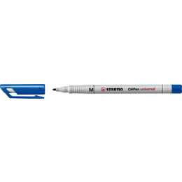 STABILO Surligneur OHPen M 853/41 (Bleu, 1 pièce)