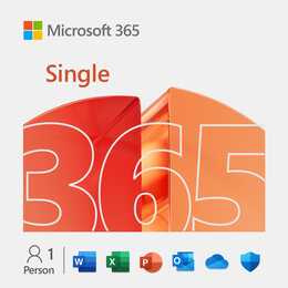 MICROSOFT 365 Single (Jahreslizenz, 1x, 12 Monate, Deutsch)