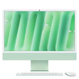 APPLE iMac Retina 4.5K 2024 (24", Apple M4 Chip 8-Core, 24 GB, 256 GB SSD, Vert)