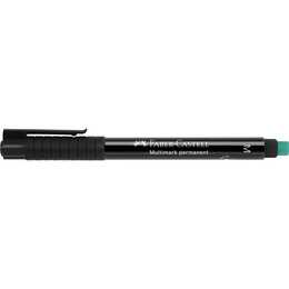 FABER-CASTELL Pennarello indelebile OHP (Nero, 1 pezzo)