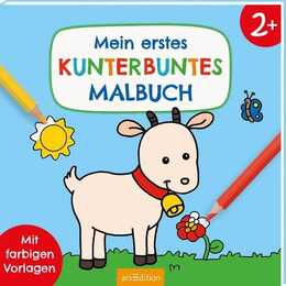 Mein erstes kunterbuntes Malbuch