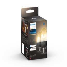 PHILIPS HUE Lampadina LED White (E14, Bluetooth, 4.5 W)