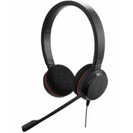 JABRA Cuffia per ufficio Evolve 20 (Over-Ear, Cavo, Nero)