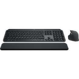 LOGITECH MX Keys S Combo (Bluetooth, USB, Suisse, Sans fil)