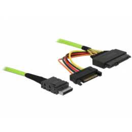 DELOCK OCuLink Internes Datenkabel (SFF-8611, SFF-8639, 0.5 m)