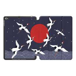 EG MTT Coque pour Apple iPad 10.2" 2019 - Cigogne Japonaise