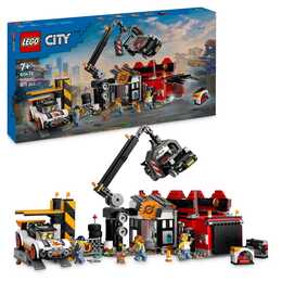 LEGO City Schrottplatz mit Autos (60472)