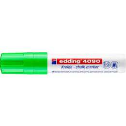 EDDING Marcatore gesso 4090 (Verde, 1 pezzo)