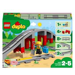 LEGO DUPLO Eisenbahnbrücke und Schienen (10872)