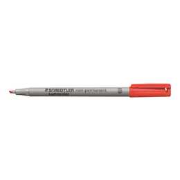 STAEDTLER Feutres pour rétroprojection Lumocolor 312 (Rouge, 1 pièce)