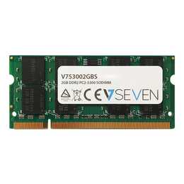 VIDEOSEVEN V753002GBS (1 x 2 Go, DDR2-SDRAM 667 MHz, SO-DIMM 200-Pin)