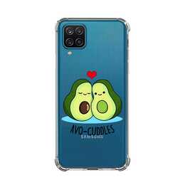 EG Backcover (Galaxy A12, Avocat, Transparent)