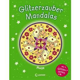 Glitzerzauber-Mandalas - Ponys