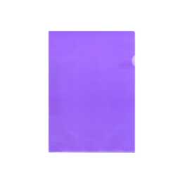 BÜROLINE Cartellina per archivio (Viola, Transparente, A4, 10 pezzo)