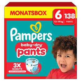 PAMPERS Baby-Dry Pants X-Large T. 6 (138 pièce)