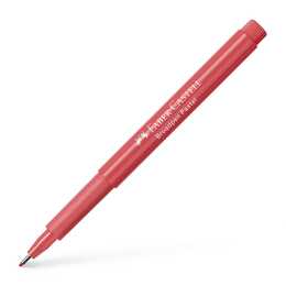 FABER-CASTELL Broadpen 155422 Fineliner (Rot, 1 Stück)