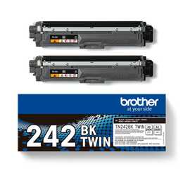 BROTHER TN242BKTWIN (Duopack, Schwarz)