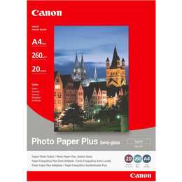 CANON Plus SG-201 Carta fotografica (20 foglio, A4, 260 g/m2)