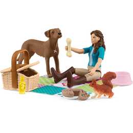 SCHLEICH Horse Club Picnic with Lisa Cane Scoiattolo