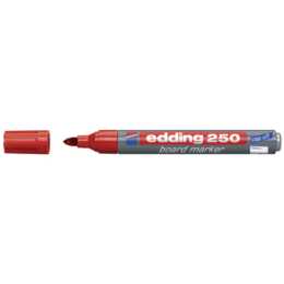 EDDING Permanent Marker (Rot, 1 Stück)