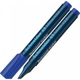 SCHNEIDER Permanent Marker Maxx 133 (Blau, 1 Stück)