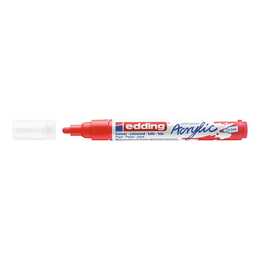 EDDING Acrylmarker 5100 Medium (Rot, 1 Stück)