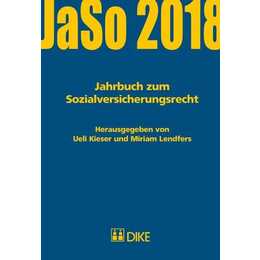 JaSo 2018: Jahrbuch zum Sozialversicherungsrecht 2018