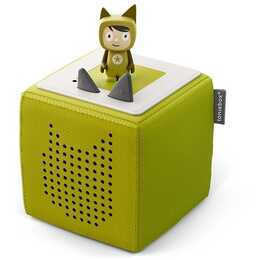 TONIES Lettore audio per bambini Toniebox Starterset Green (DE)