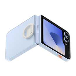 SAMSUNG Backcover avec anneau Clear (Galaxy Z Flip 6, Transparent)