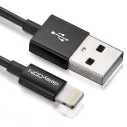 DELEYCON MK-MK405 USB-Kabel (USB Typ A, Lightning, 2 m)